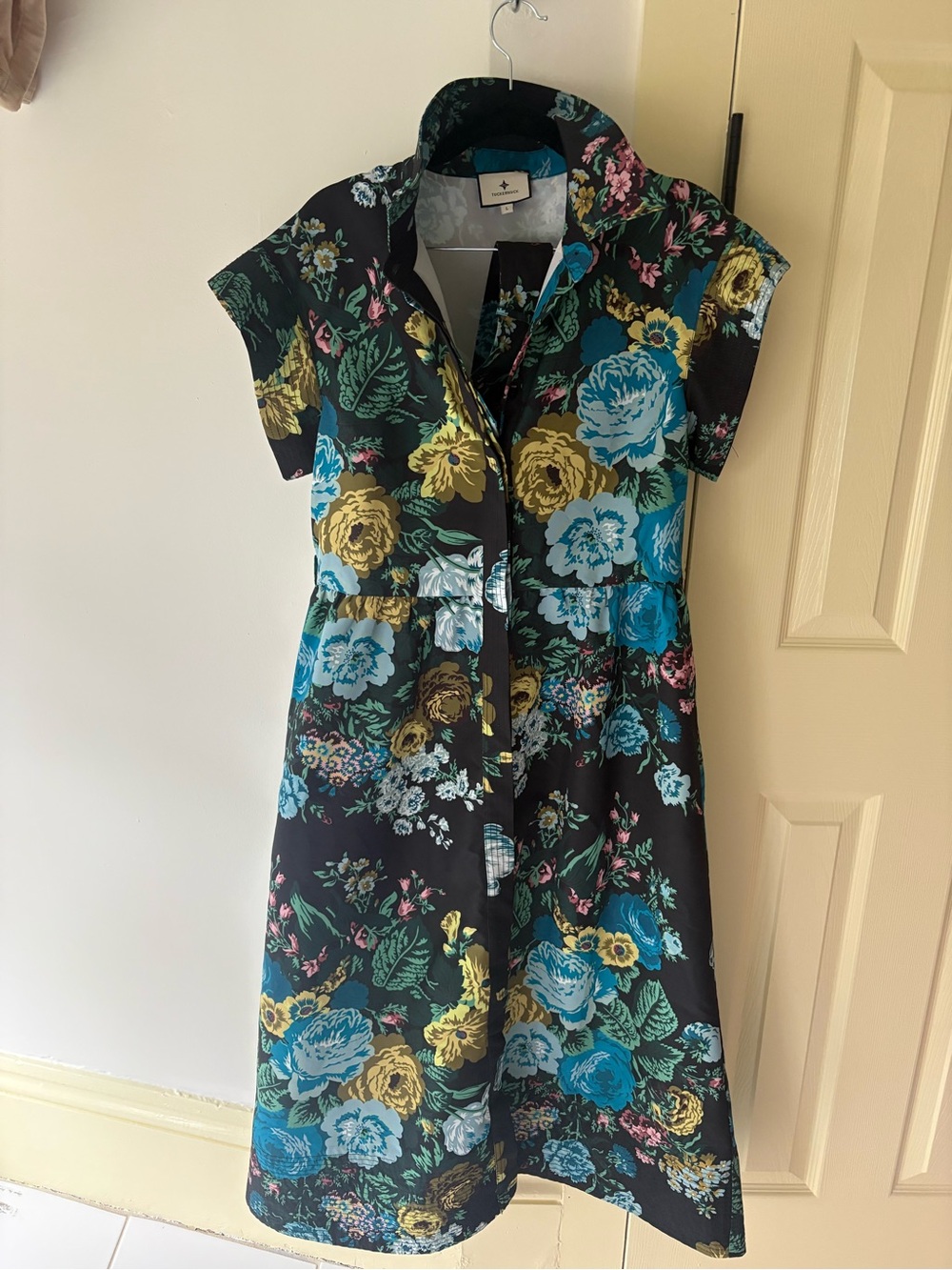 Tuckernuck Black Verdant Floral Chloe dress - Picture 3 of 3